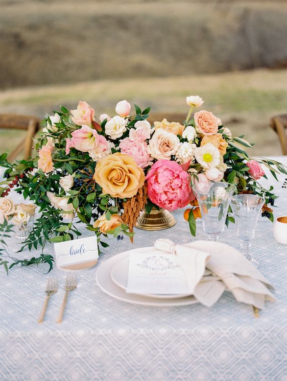  California Ranch Styled Shoot with Fall Foliage, Jeff Brummett Visuals, Design & Styling by Ariana Batz, Florals by Michelle Lywood