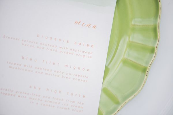  Pantone Color of the Year: A Greenery Inspired Wedding