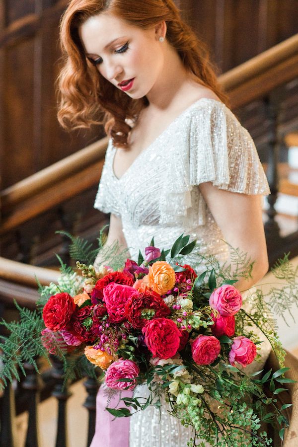  Titanic Inspired Wedding Editorial - Vintage Meets Glam