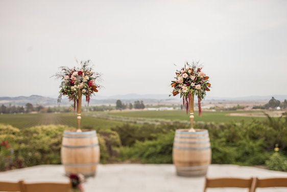  Blush & Burgundy: A Wedding in The Sonoma Vineyards, photos by Kathryn Rummel of Kreate Photography, florals by Bella Vita Event Productions