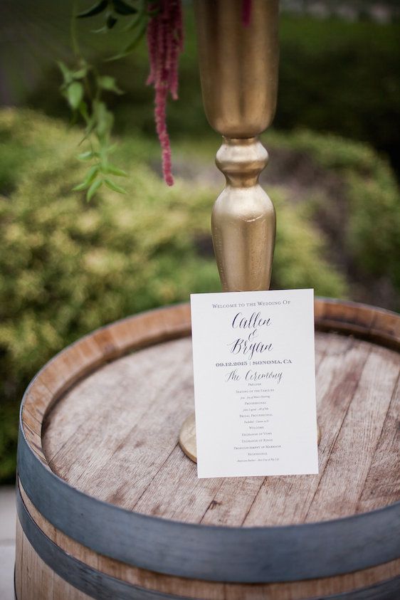  Blush & Burgundy: A Wedding in The Sonoma Vineyards, photos by Kathryn Rummel of Kreate Photography, florals by Bella Vita Event Productions