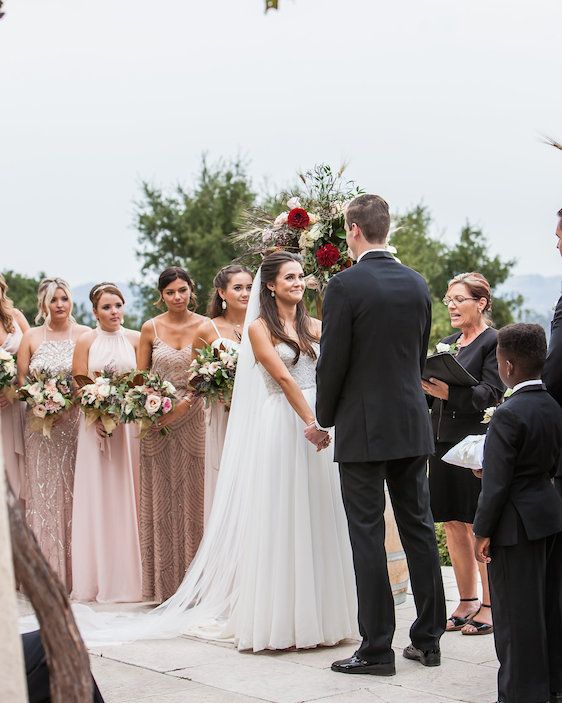  Blush & Burgundy: A Wedding in The Sonoma Vineyards, photos by Kathryn Rummel of Kreate Photography, florals by Bella Vita Event Productions