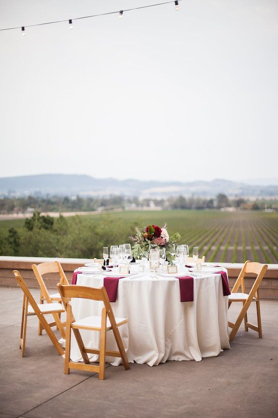  Blush & Burgundy: A Wedding in The Sonoma Vineyards, photos by Kathryn Rummel of Kreate Photography, florals by Bella Vita Event Productions