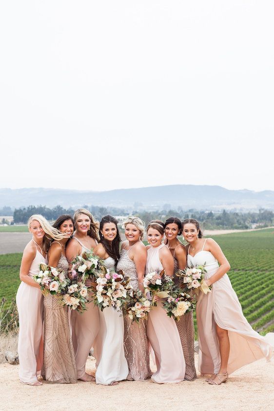  Blush & Burgundy: A Wedding in The Sonoma Vineyards, photos by Kathryn Rummel of Kreate Photography, florals by Bella Vita Event Productions