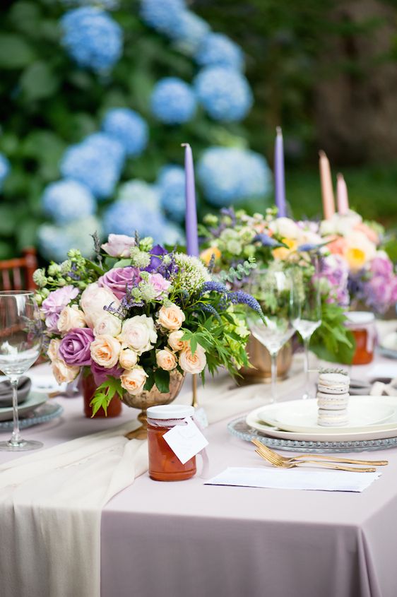  A Garden Gala with Hydrangea & Watercolor Details, Liesl Cheney Photography, Concept, Design, Styling & Florals by Willow Lane Creative