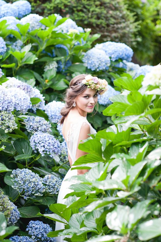  A Garden Gala with Hydrangea & Watercolor Details, Liesl Cheney Photography, Concept, Design, Styling & Florals by Willow Lane Creative