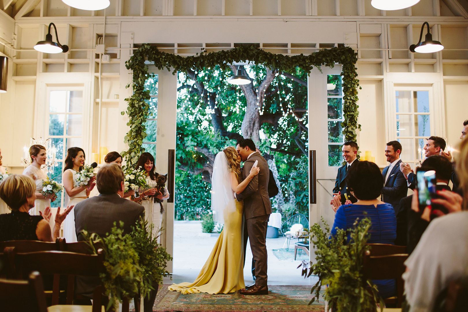  A Charming Wedding at the Lombardi House in LA