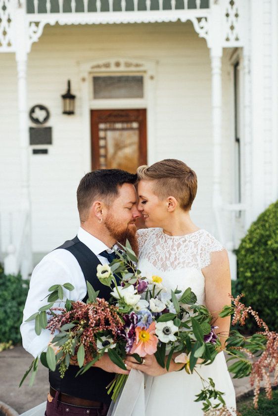  Daily Dose Of Color | Navy Blue + Rose Gold Wedding Fête, Modern Whimsy, Merveille Events, Caitlin McWeeney Photography