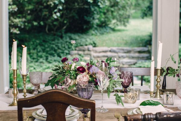 English Garden Party Wedding Inspiration The Perfect Palette 