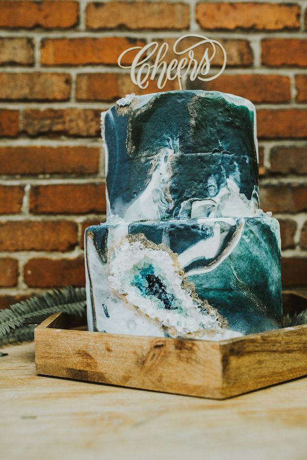  Moody Indigo Geode-Inspired Shoot