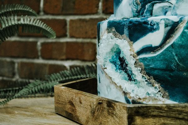  Moody Indigo Geode-Inspired Shoot