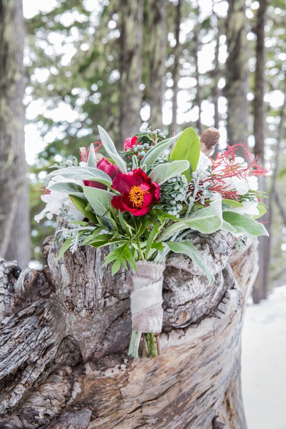 Winter Bridal Inspiration ​on Oregon's Mt Hood​