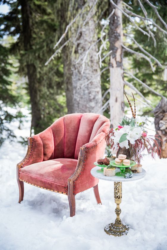 Winter Bridal Inspiration ​on Oregon's Mt Hood​