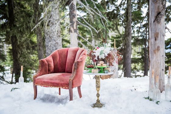 Winter Bridal Inspiration ​on Oregon's Mt Hood​