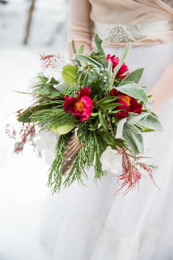 Winter Bridal Inspiration on Oregon's Mt Hood