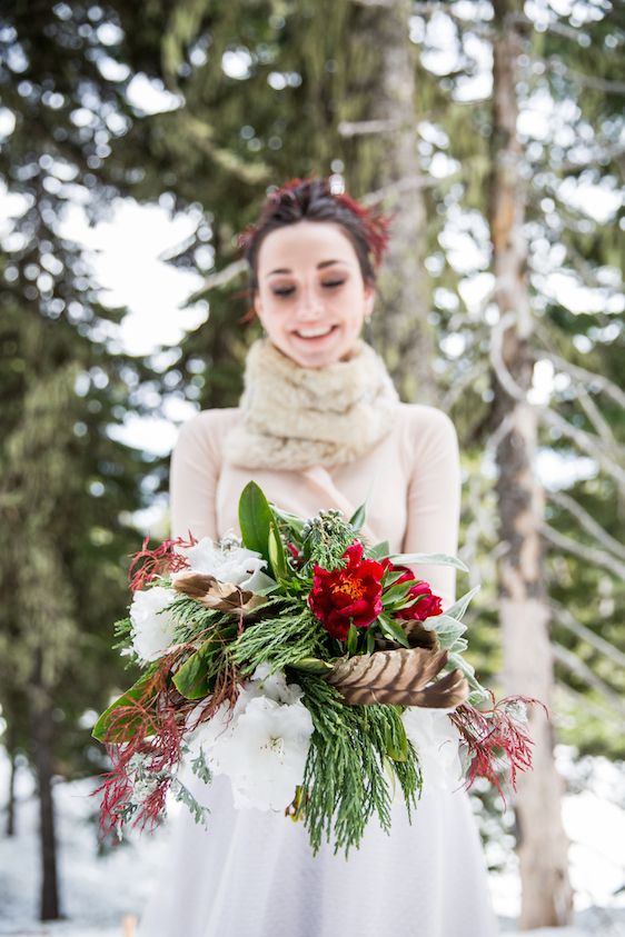 Winter Bridal Inspiration on Oregon's Mt Hood