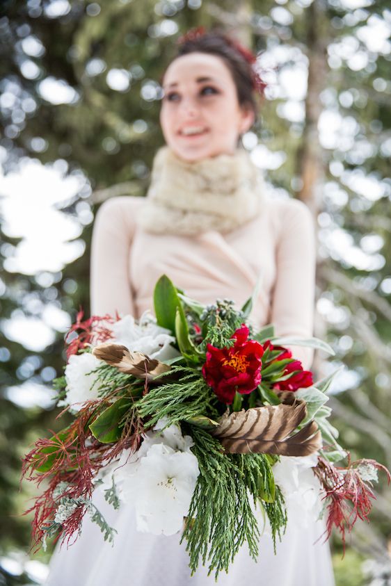 Winter Bridal Inspiration ​on Oregon's Mt Hood​