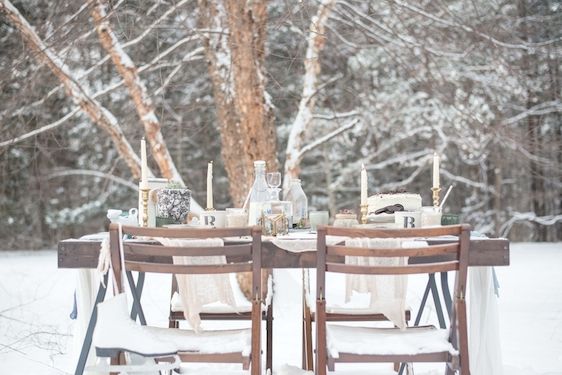 Snowy Milk and Cookies Styled Shoot