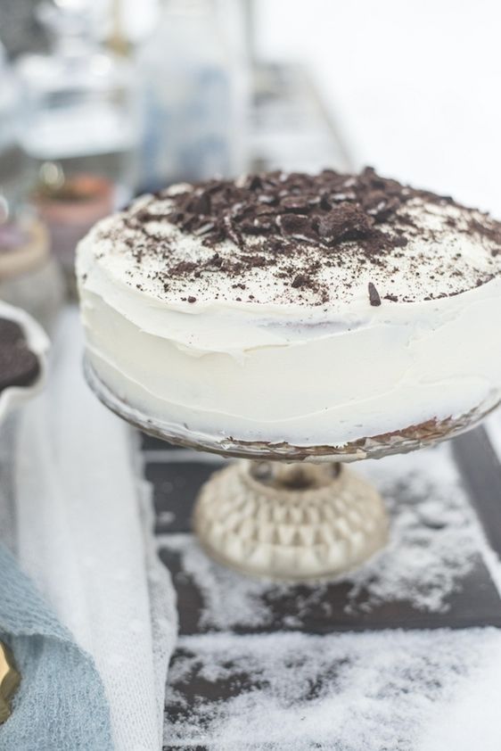 Snowy Milk and Cookies Styled Shoot