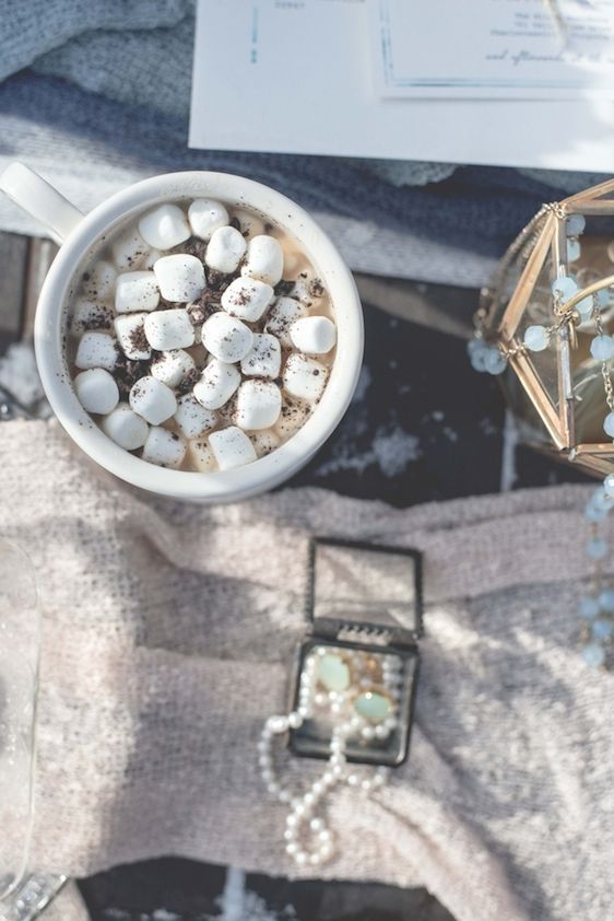 Snowy Milk and Cookies Styled Shoot