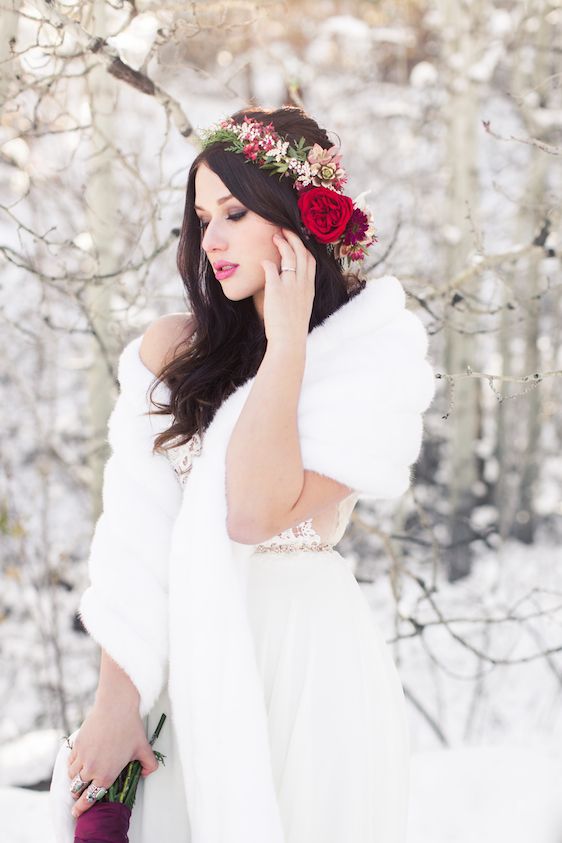  Snowy Winter Wedding Inspiration In Lake Tahoe