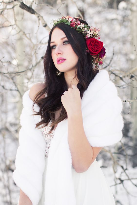  Snowy Winter Wedding Inspiration In Lake Tahoe