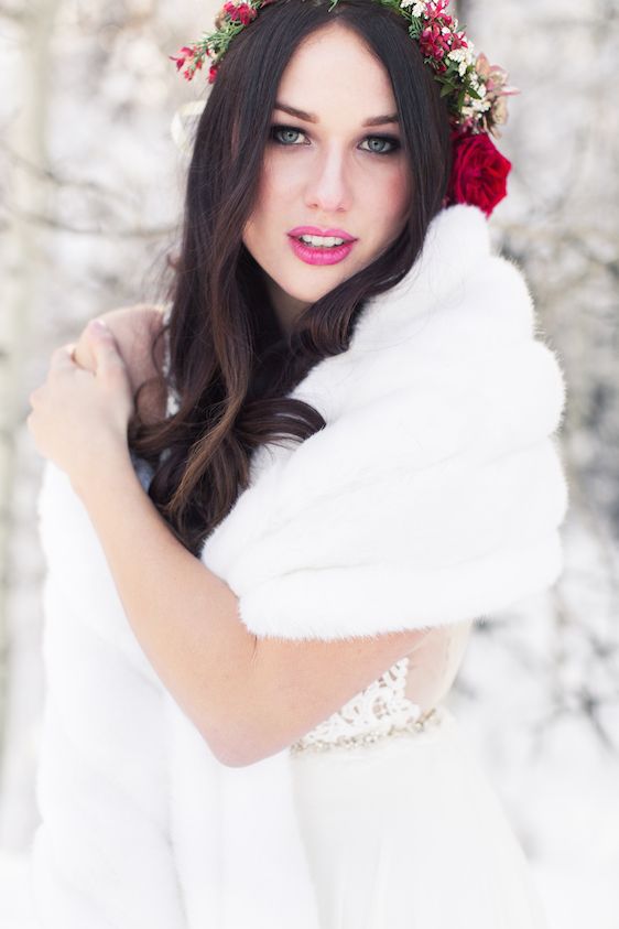  Snowy Winter Wedding Inspiration In Lake Tahoe