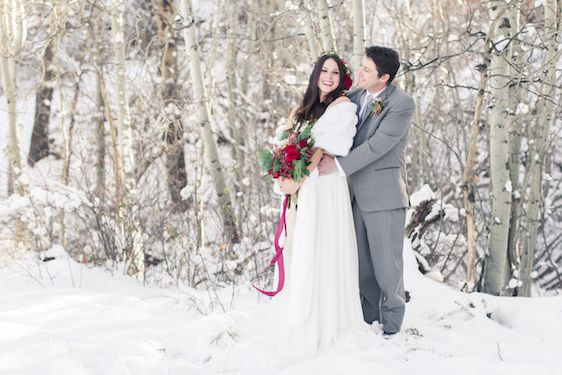  Snowy Winter Wedding Inspiration In Lake Tahoe