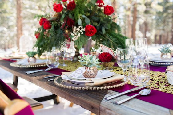  Snowy Winter Wedding Inspiration In Lake Tahoe