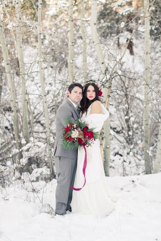  Snowy Winter Wedding Inspiration In Lake Tahoe