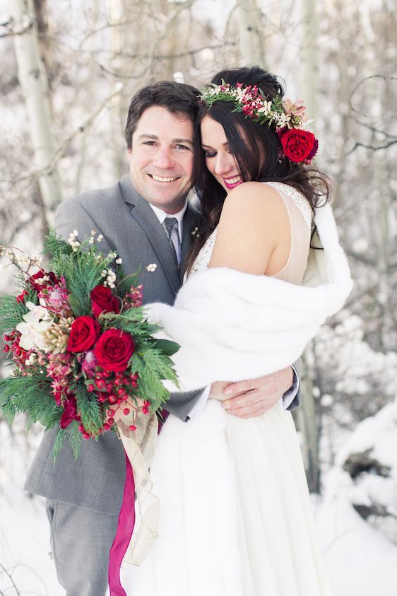  Snowy Winter Wedding Inspiration In Lake Tahoe