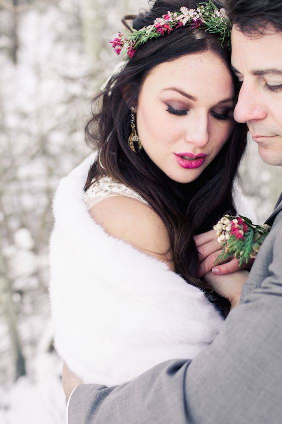  Snowy Winter Wedding Inspiration In Lake Tahoe