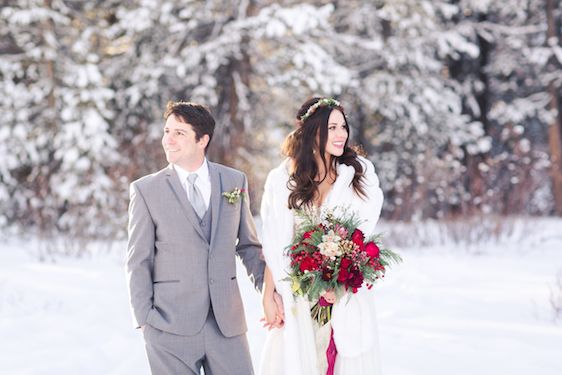  Snowy Winter Wedding Inspiration In Lake Tahoe