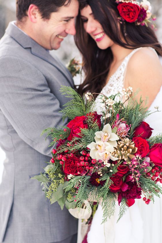  Snowy Winter Wedding Inspiration In Lake Tahoe