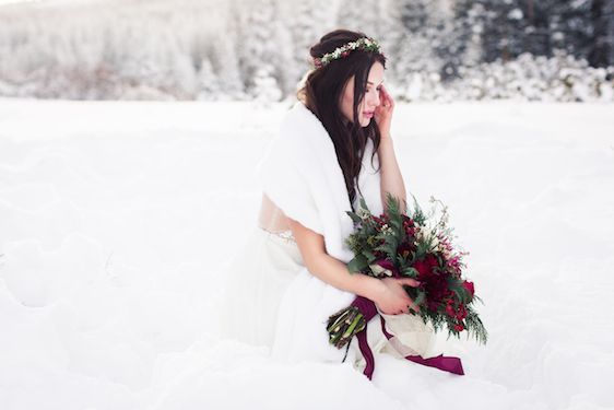  Snowy Winter Wedding Inspiration In Lake Tahoe