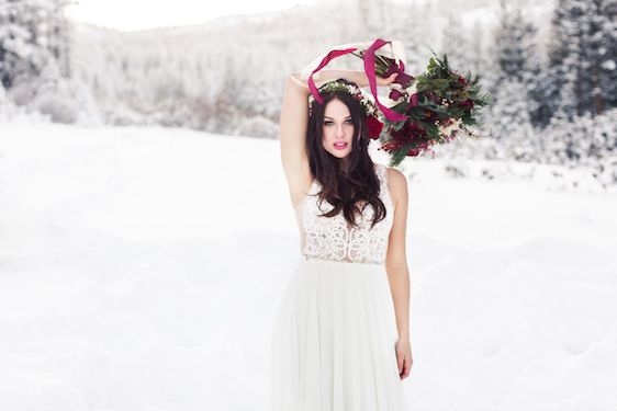  Snowy Winter Wedding Inspiration In Lake Tahoe