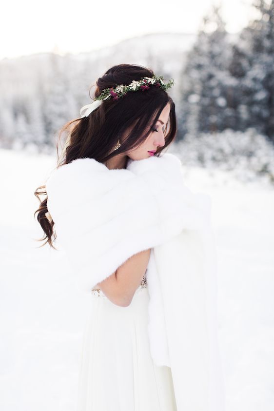  Snowy Winter Wedding Inspiration In Lake Tahoe