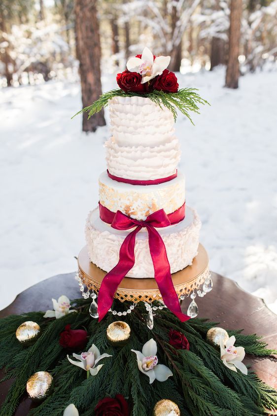  Snowy Winter Wedding Inspiration In Lake Tahoe