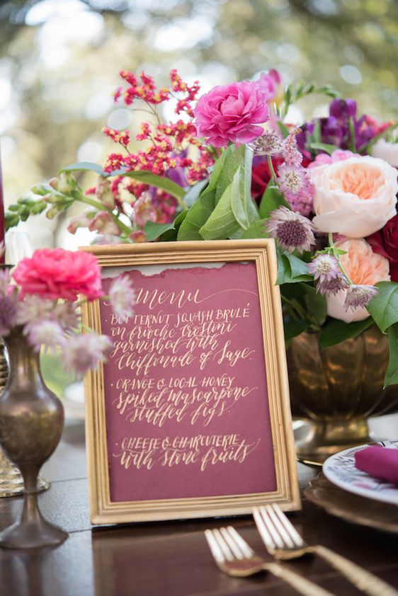 A Rich and Romantic Autumn Fête