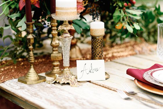 Marsala! Color of the Year: A Romantic Styled Shoot