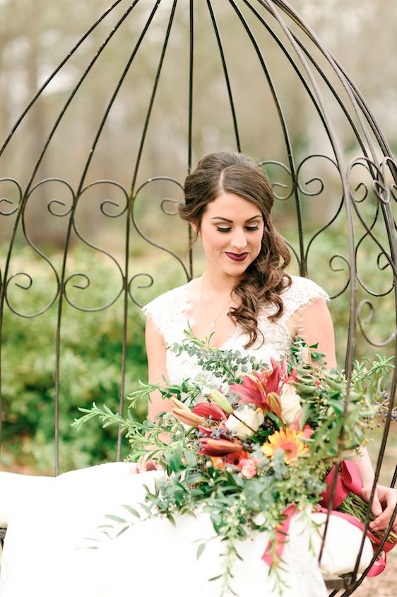 Marsala! Color of the Year: A Romantic Styled Shoot