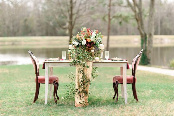 Marsala! Color of the Year: A Romantic Styled Shoot