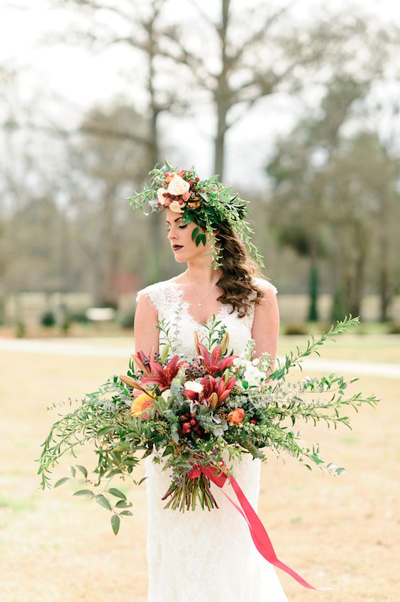 Marsala! Color of the Year: A Romantic Styled Shoot