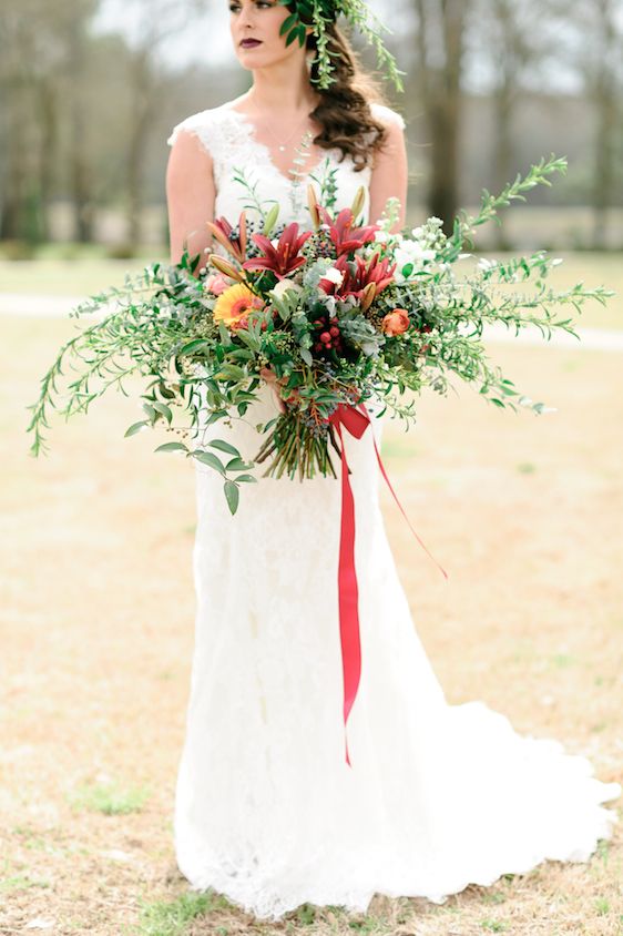 Marsala! Color of the Year: A Romantic Styled Shoot