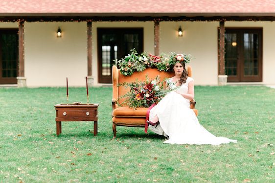 Marsala! Color of the Year: A Romantic Styled Shoot