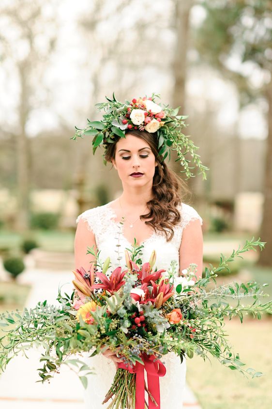 Marsala! Color of the Year: A Romantic Styled Shoot