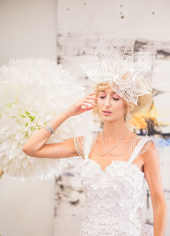 Handmade Paper Flower Wedding Inspiration