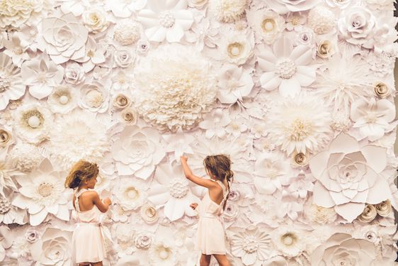 Handmade Paper Flower Wedding Inspiration