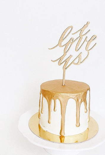 19 Wedding Cake Toppers + Festive Party Decor