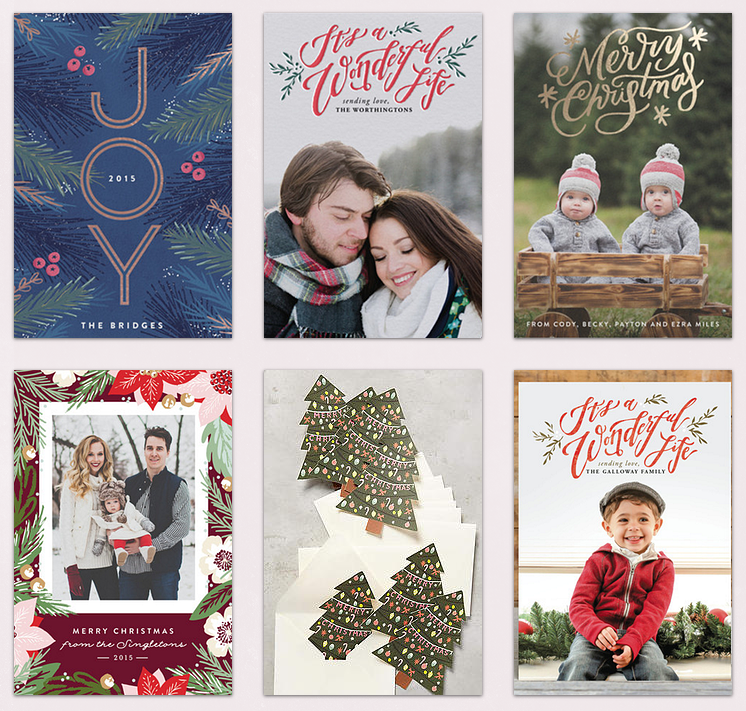 Enjoy 20% Off All Foil Pressed Holiday Cards at Minted! 